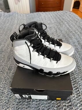 Jordan High-Top Basketball Sneakers White/Black/Gray
